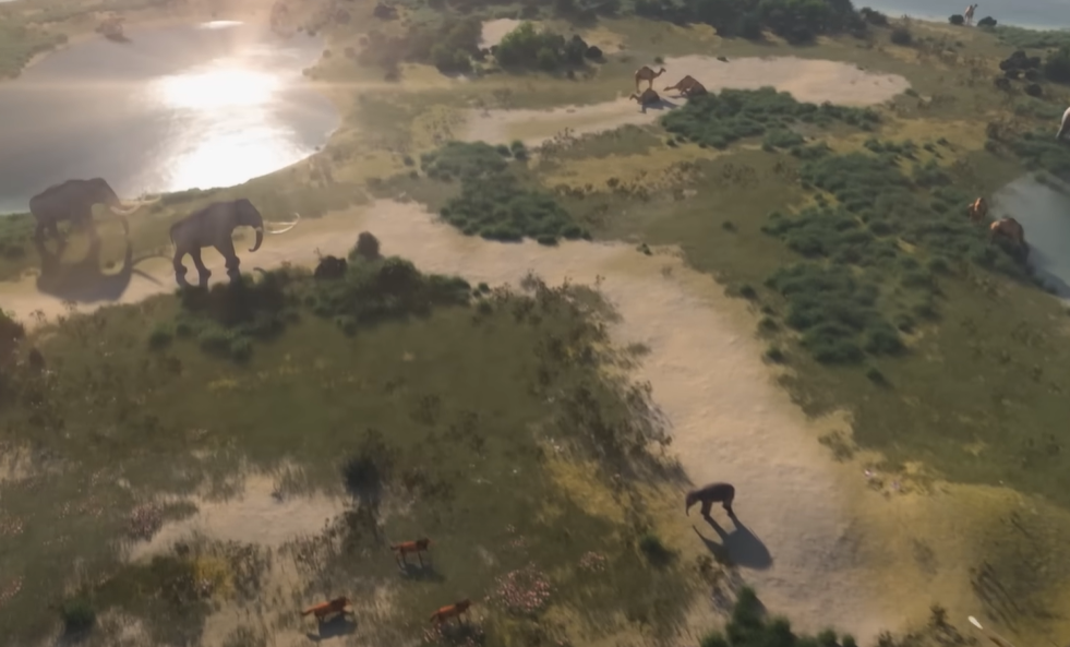 Screenshot of Ice Age Footprints (2022)