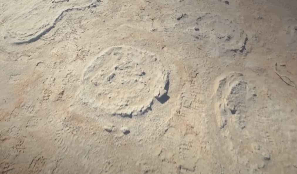 Screenshot of Ice Age Footprints (2022)