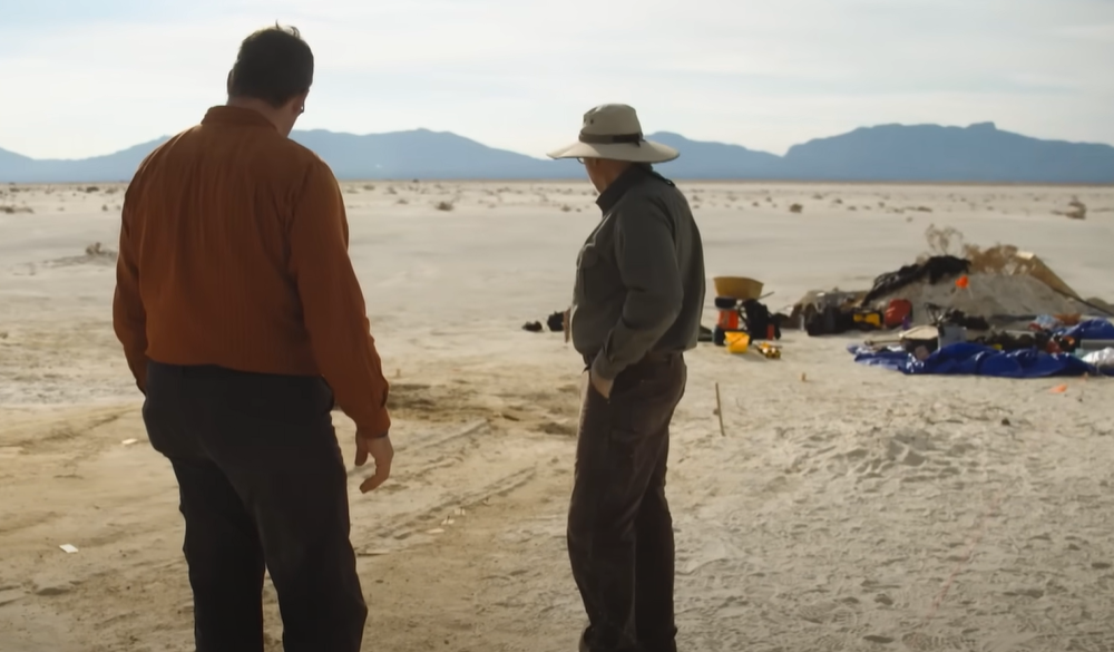 Screenshot of Ice Age Footprints (2022)