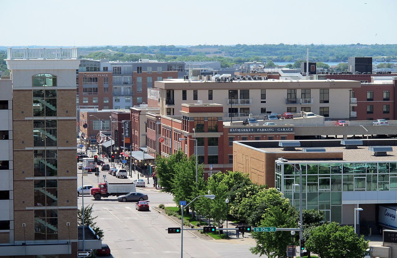 Aerial View Of The Old Haymarket And West Haymarket