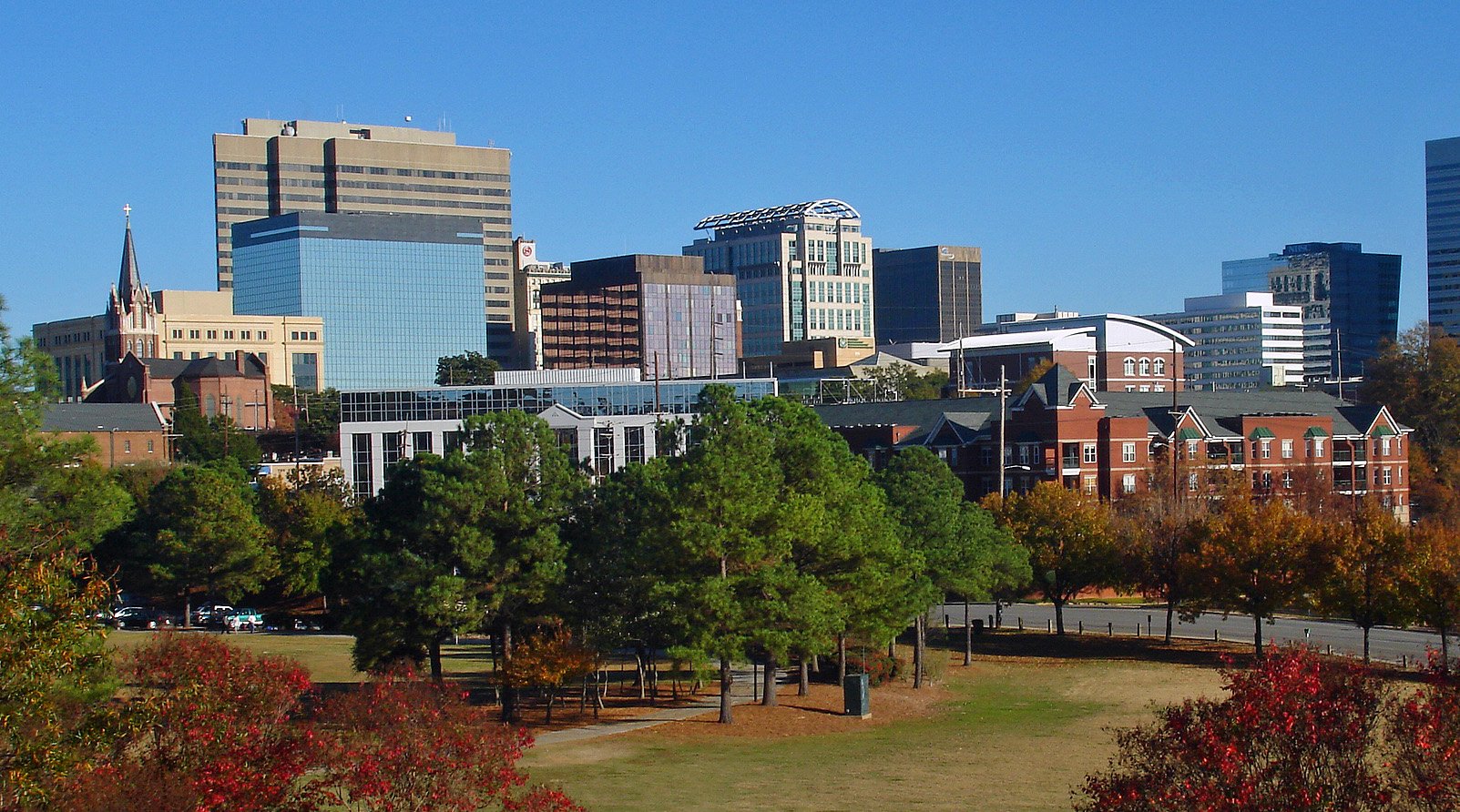 Skyline of downtown Columbia, SC, USA
