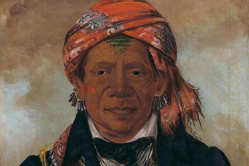 Lenape tribe man