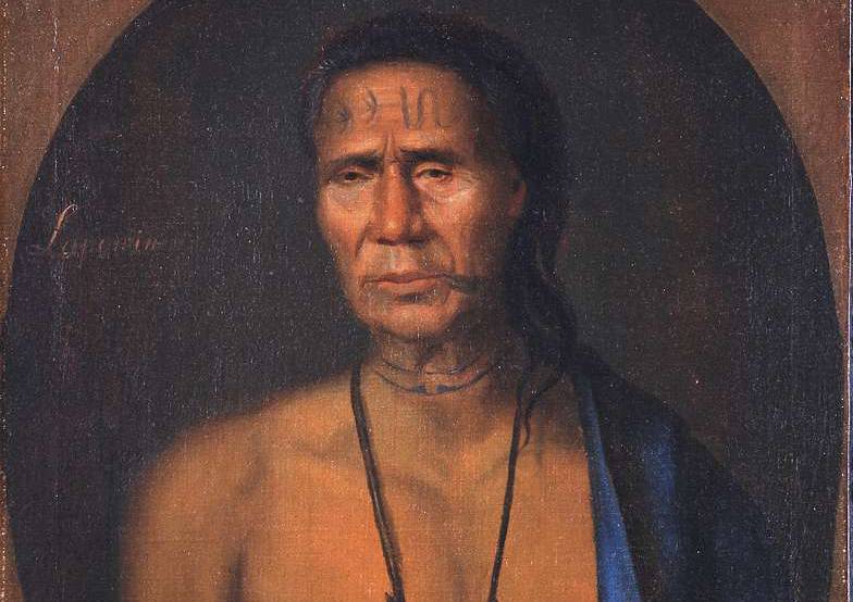 Lenape tribe man