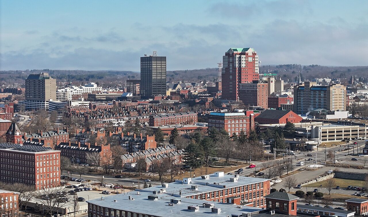 Manchester, New Hampshire Skyline