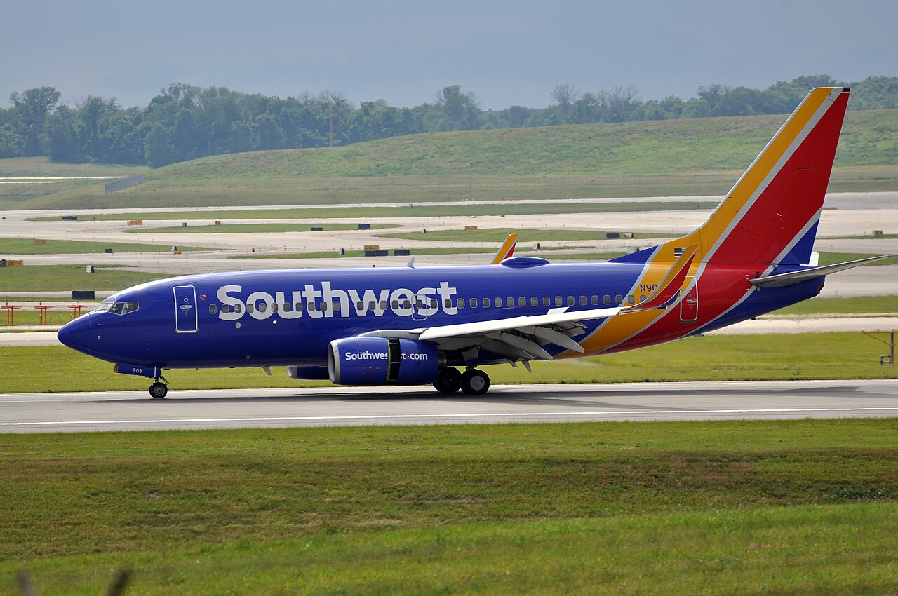 Southwest Airlines - world's largest operator of the Boeing 737