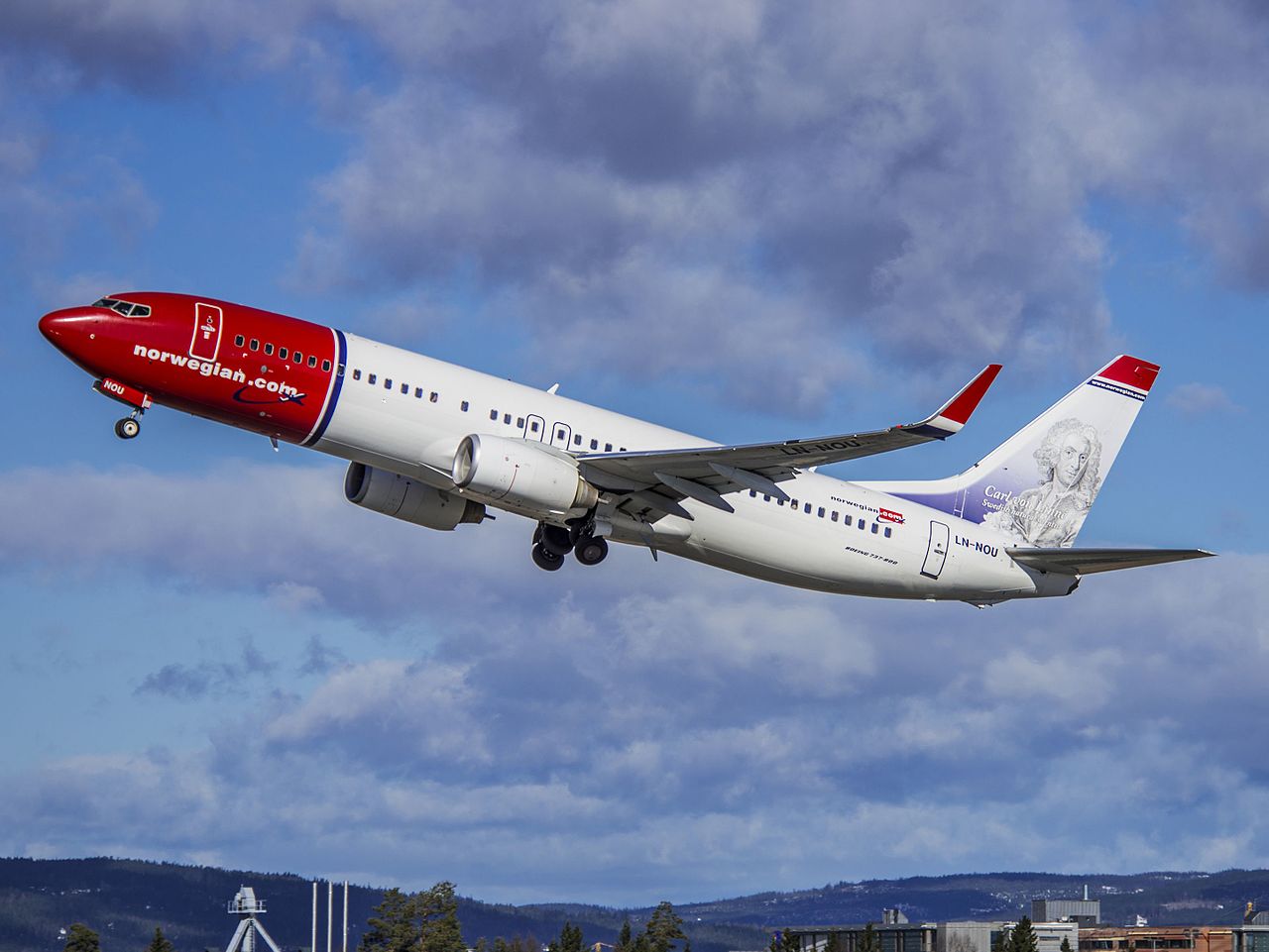 Norwegian 737-800 Aircraft
