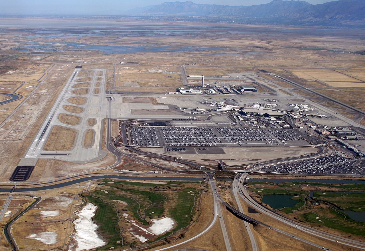 Salt Lake City International Airport in 2010