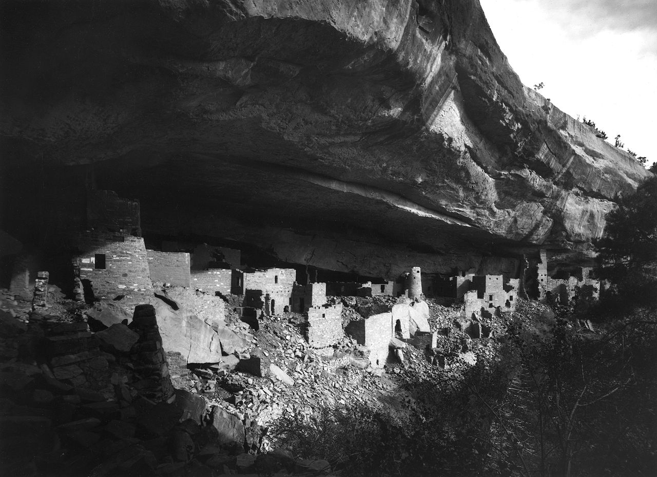 Cliff Palace in Mesa Verde in southwestern Colorado.