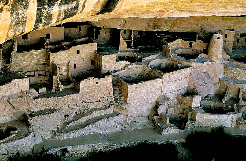 Cliff Palace; Mesa Verde National Park. Colorado, United States
