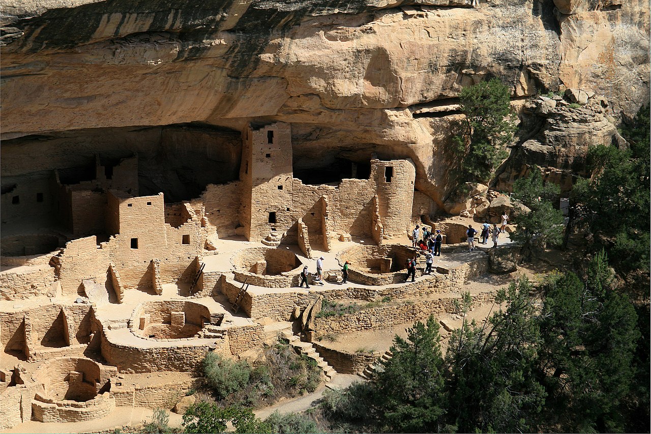 Mesa Verde National Park Cliff Palace Right Part