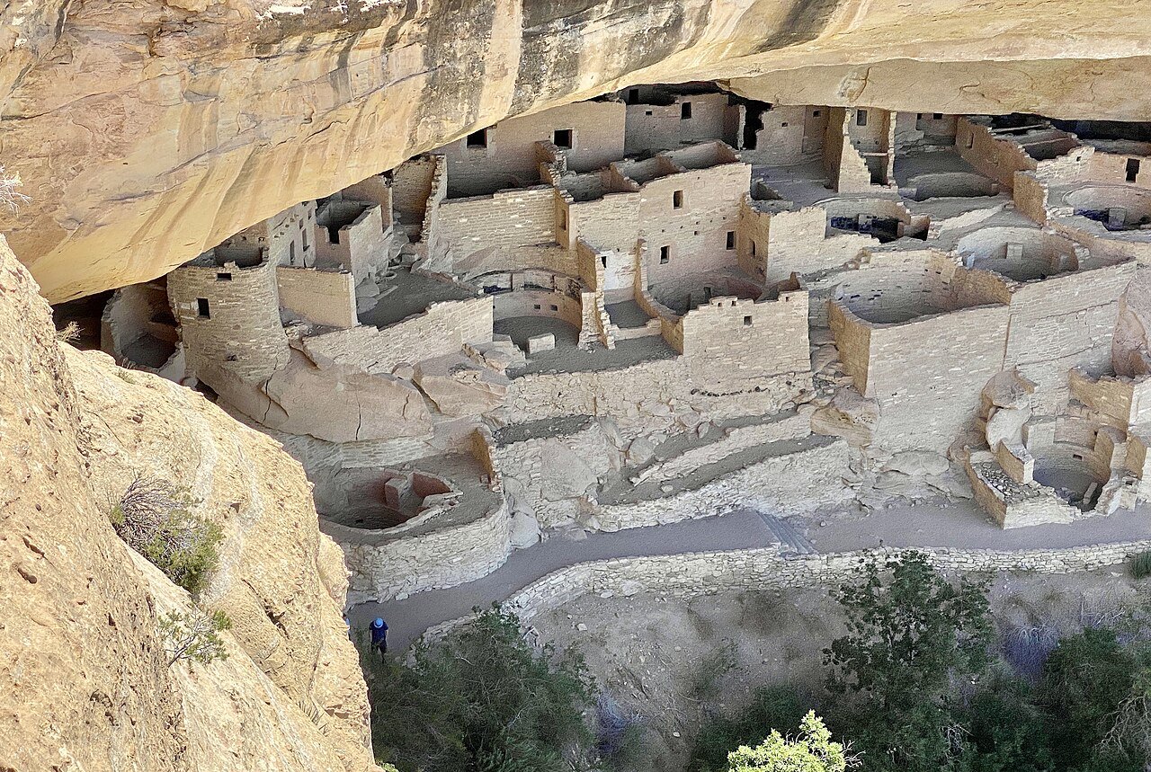 Cliff Palace from Cliff Palace Overlook, Mesa Verde National Park