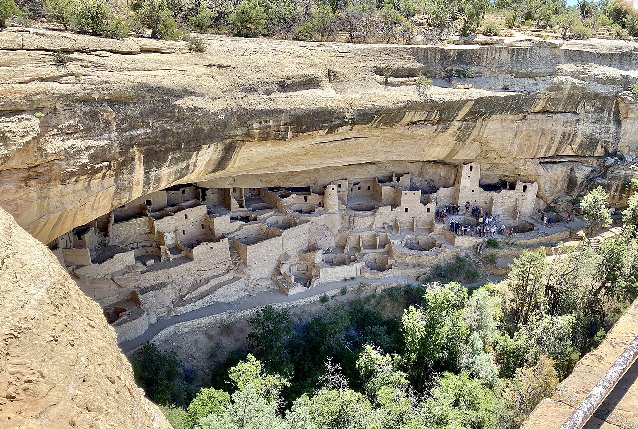 Cliff Palace from Cliff Palace Overlook, Mesa Verde National Park
