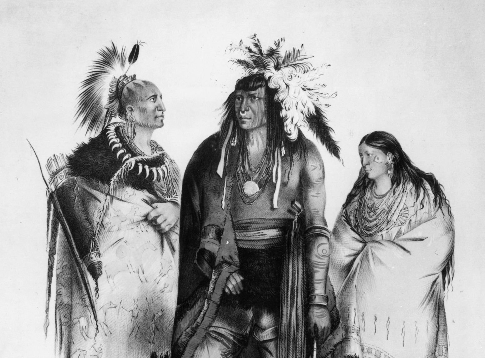 Three Tribesmen