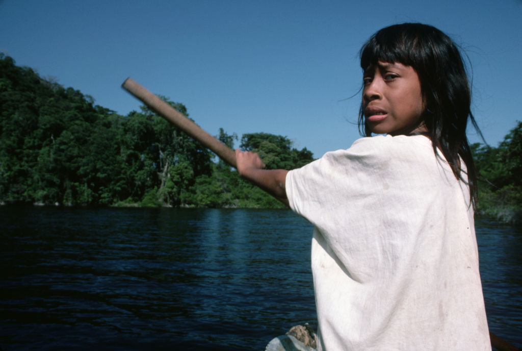 Lacondon Indian Boy in Mexico