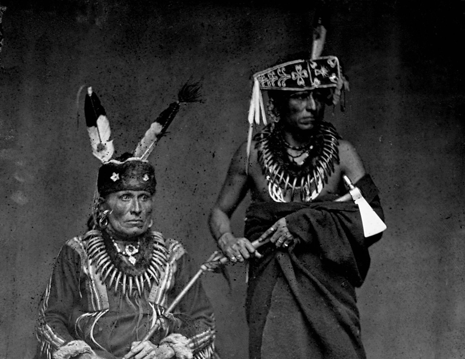 Man and Chief and the Chief Whom They Look Upon