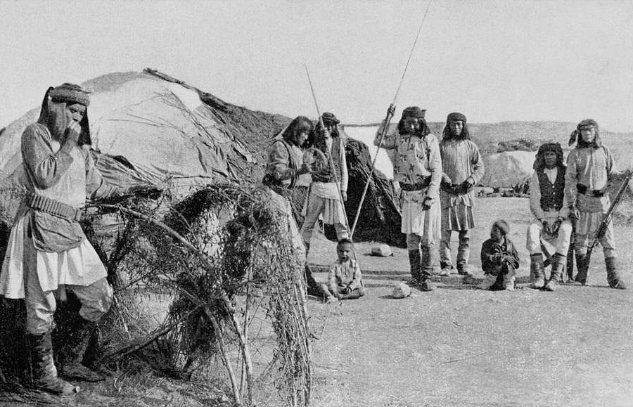 Apache Camp in Arizona