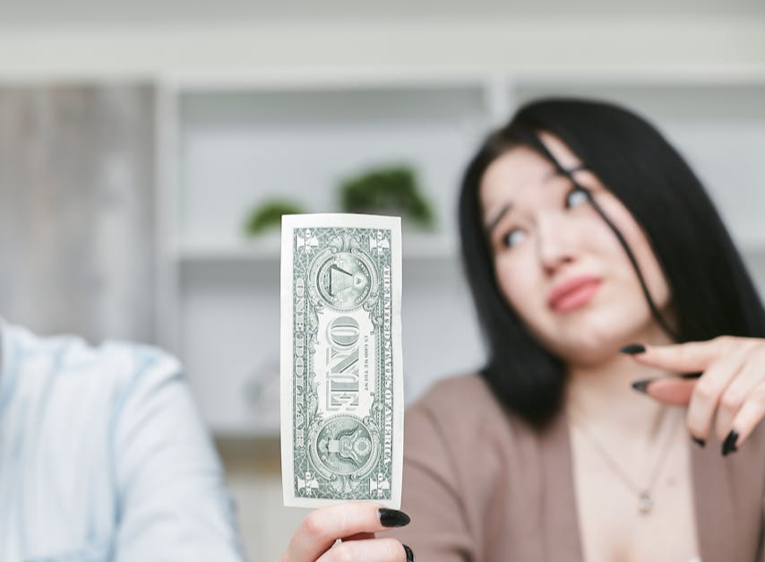 Couple Sitting at the Table