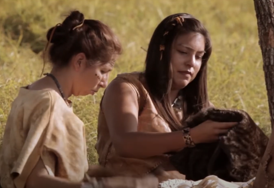 Screenshot from - First Encounter - Chickasaw Heritage Series
