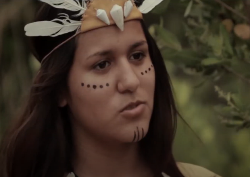 Screenshot from - First Encounter - Chickasaw Heritage Series