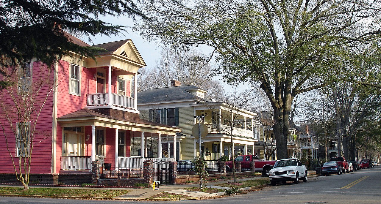Elmwood Park neighborhood, Columbia, South Carolina, USA