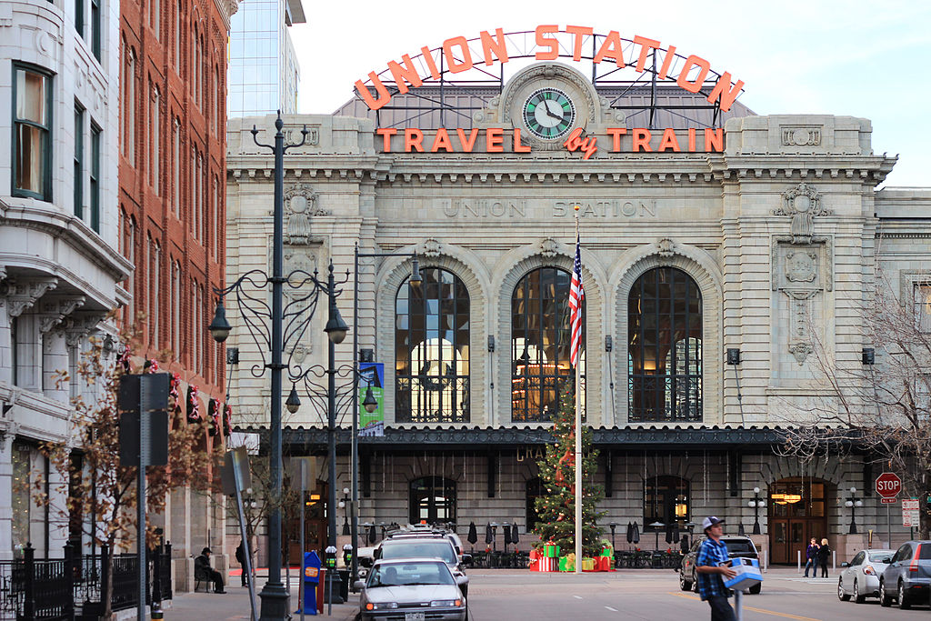 Main Facade Of Denver Union Station, December 2014
