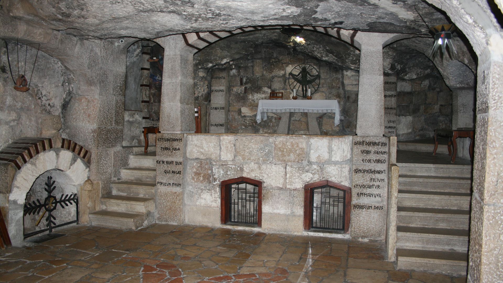 File:Catholic Grottos under the Church of the Nativity, Bethlehem, Palestine5.jpg