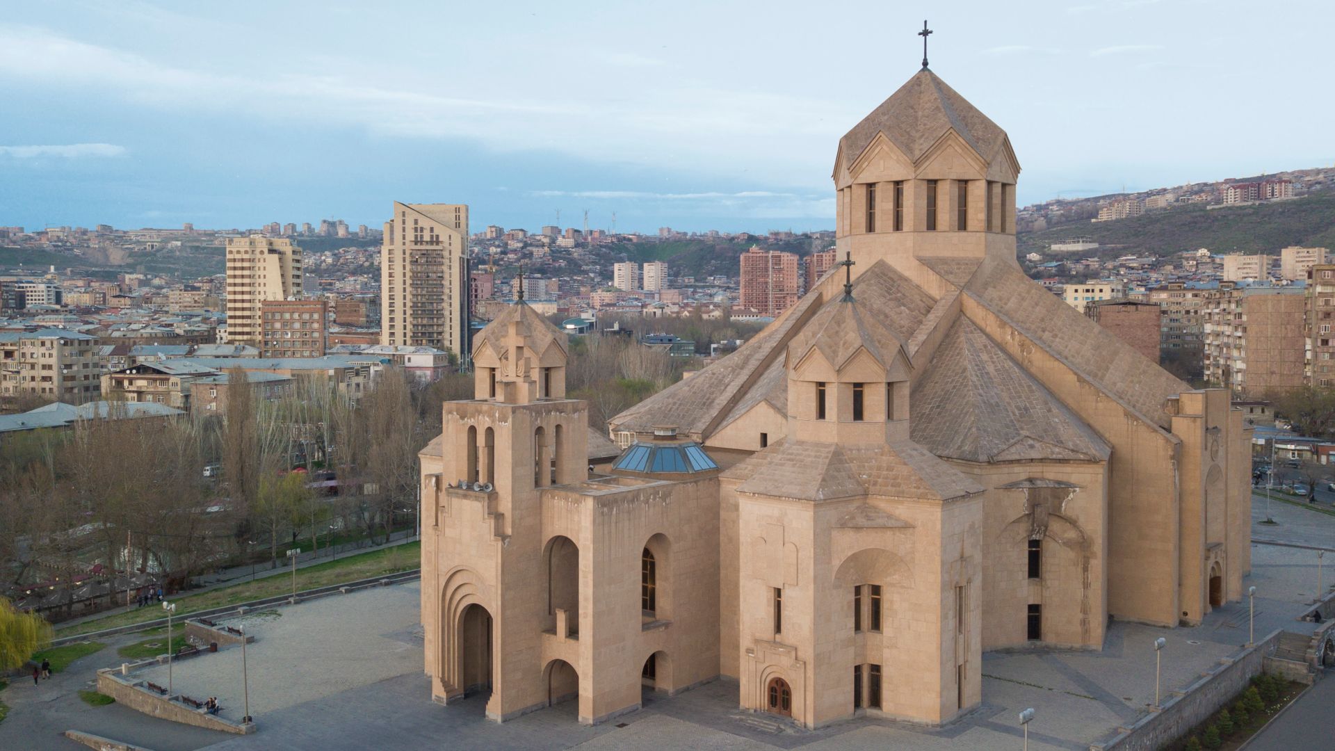 File:Saint Gregory the Illuminator Cathedral from air, April 2019.jpg