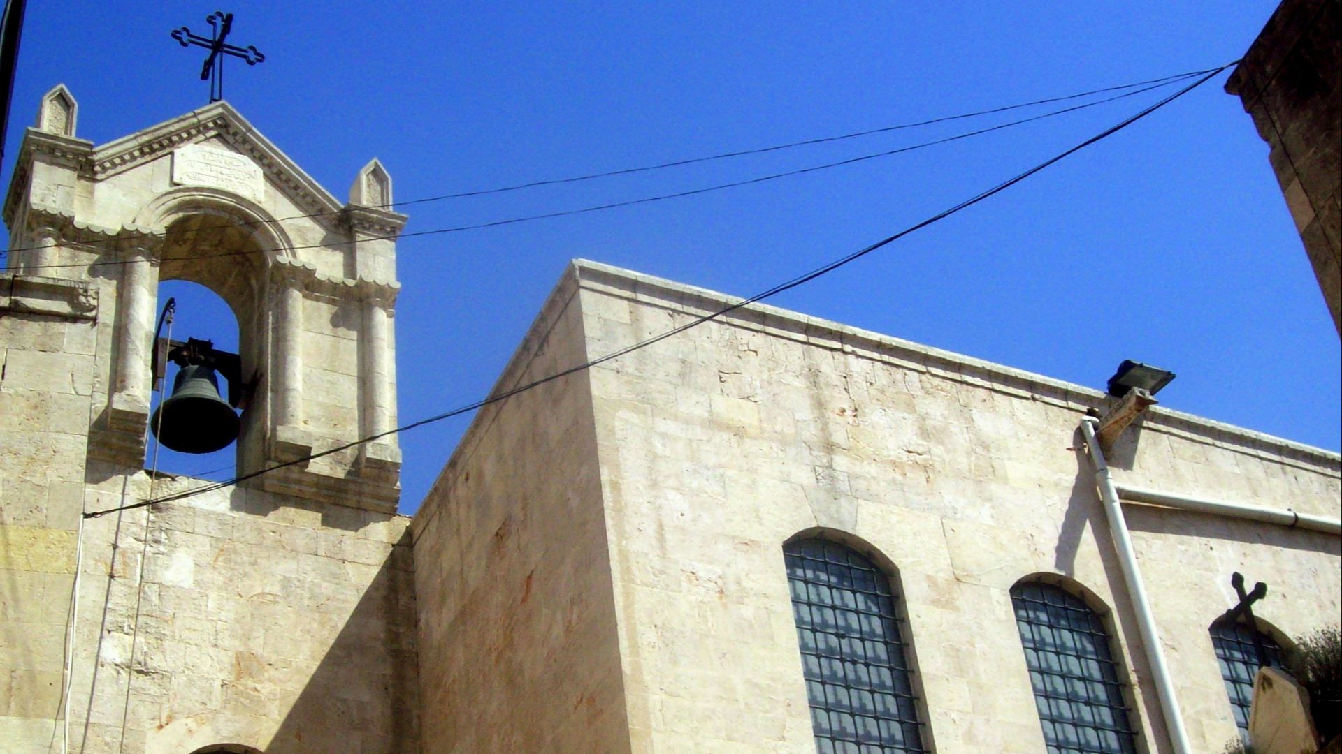File:Church of the Dormition of Our Lady, Greek Orthodox, Aleppo (the belfry closer).jpg