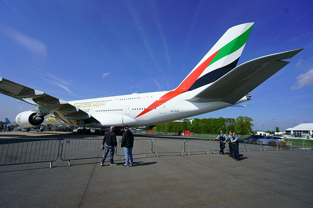 Emirates Airbus A380-800 
