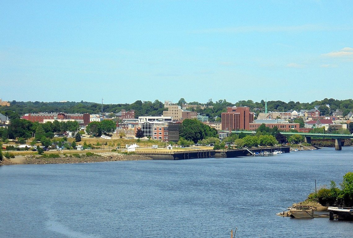 Skyline of Bangor in August 2017