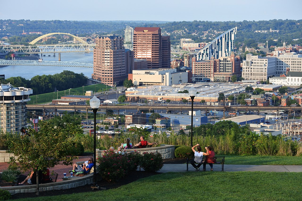 Covington skyline viewed from Devou Park