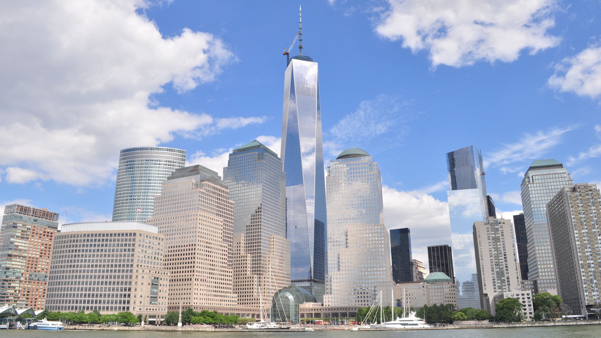 File:One World Trade Center from New York Harbor 01 (9440051011).jpg