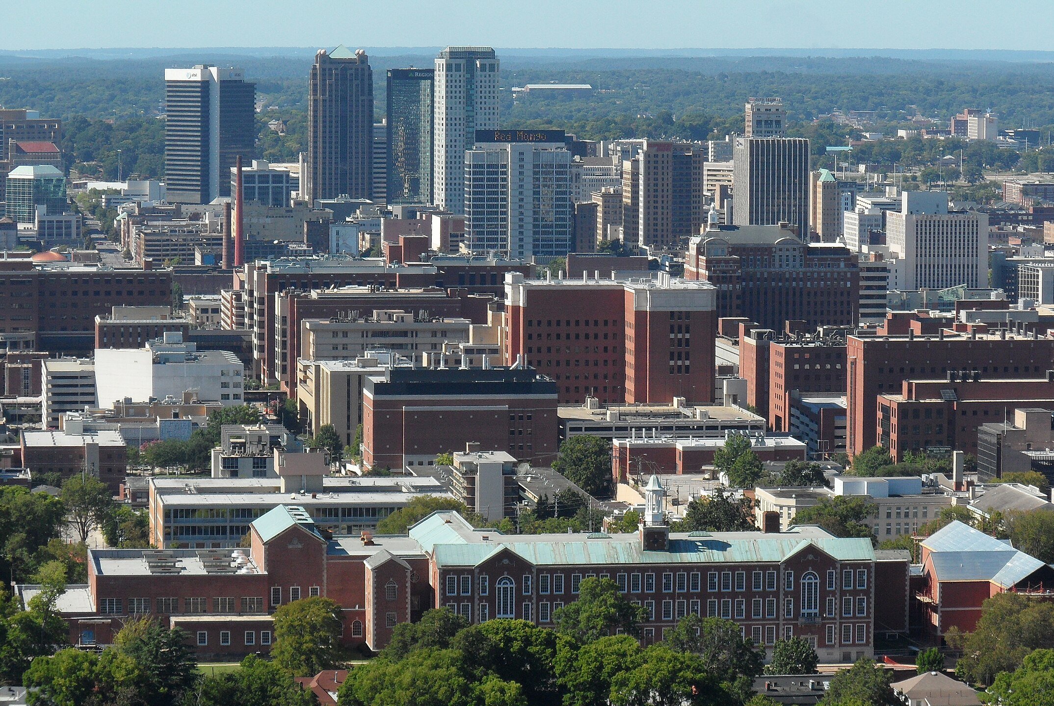 Birmingham, Alabama Cityscape View in 2010