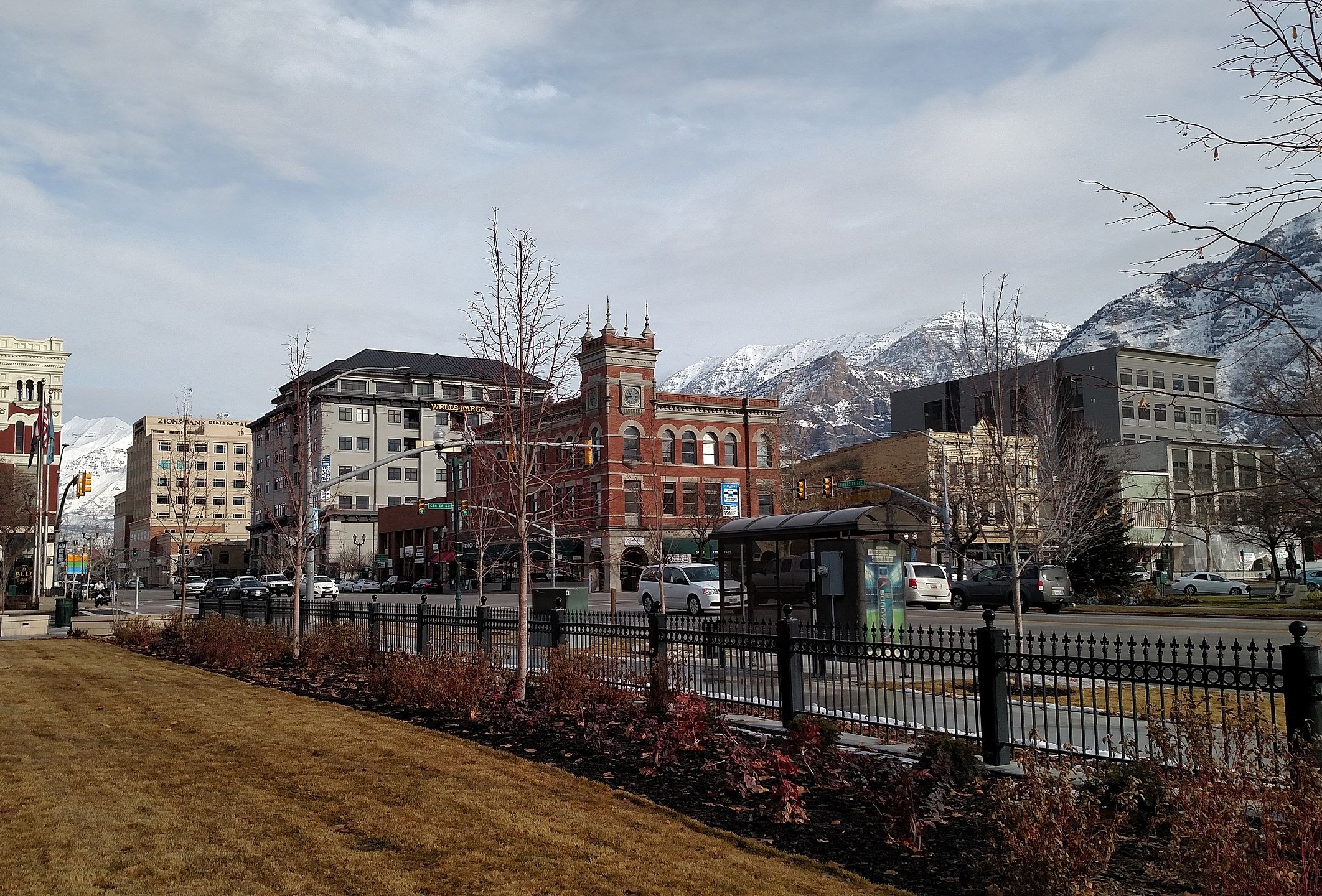A view of Downtown Provo, Utah