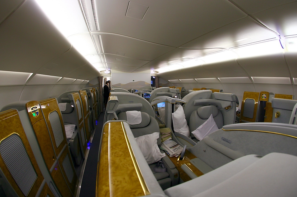 Emirates Airbus A380-861