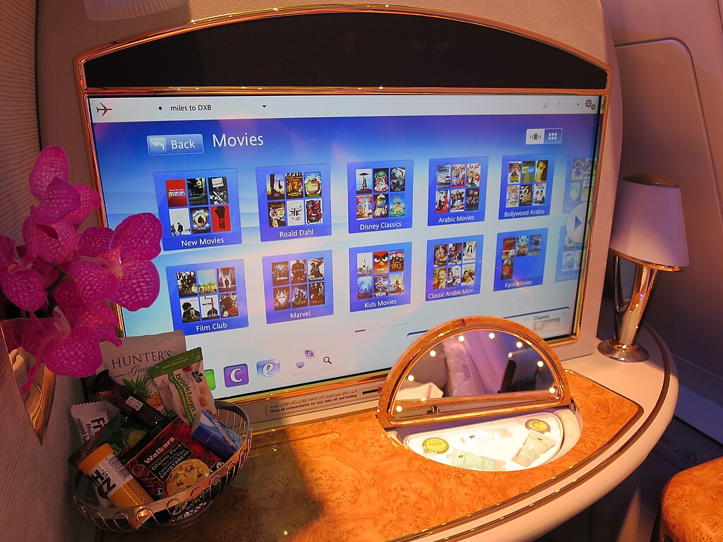 Inside the Emirates A380 