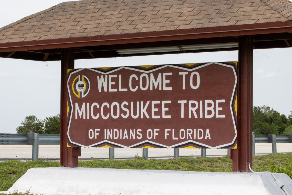 Miccosukee Tribe administration building Miami, FL USA June 16, 2024