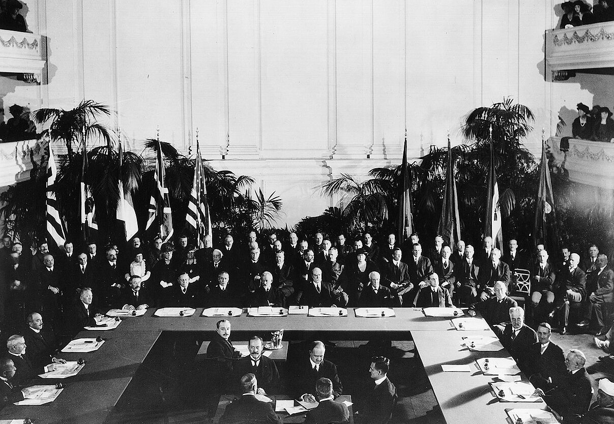 Signing of the Washington Naval Treaty