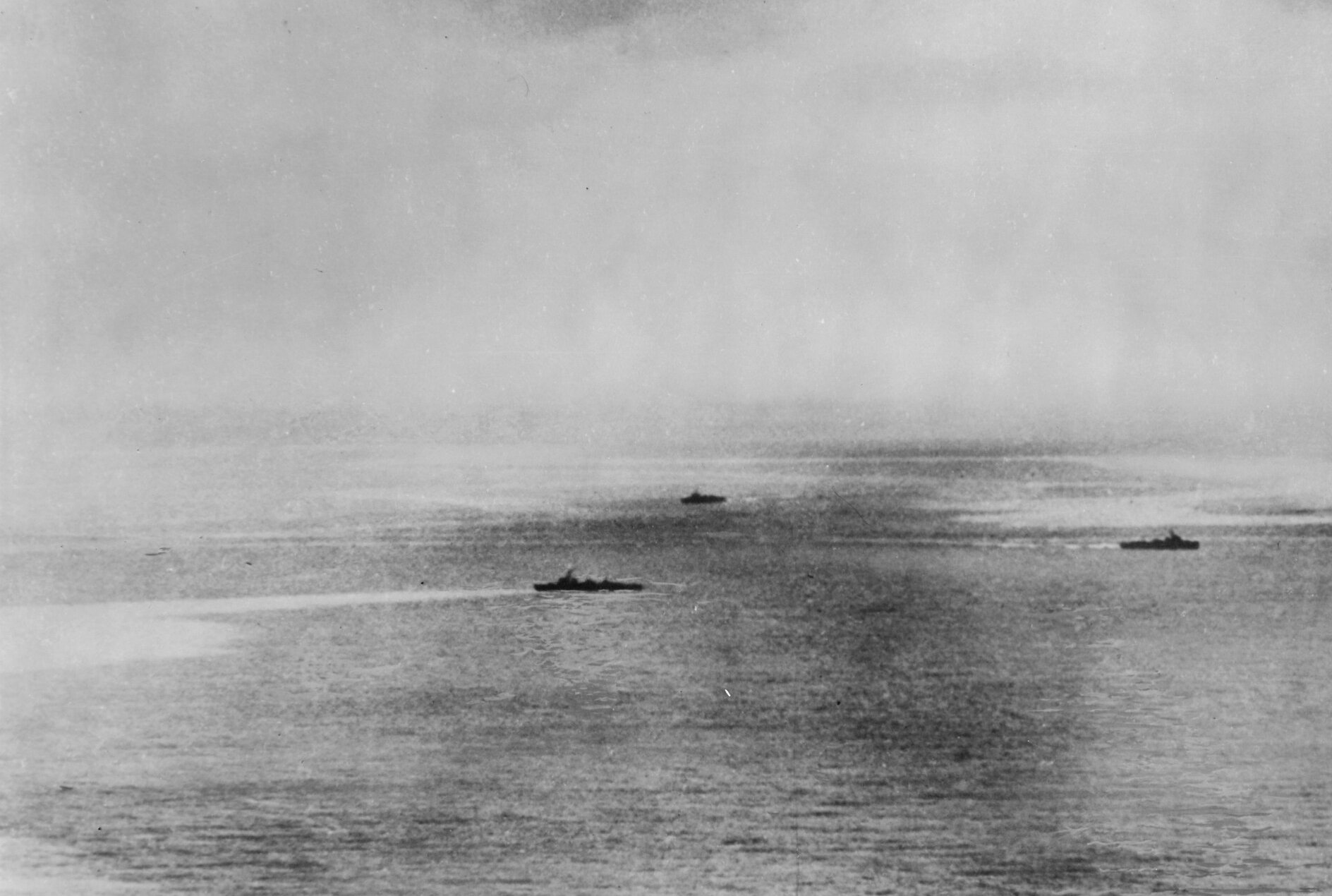 Explosion Of The Japanese Battleship Yamato On 7 April 1945