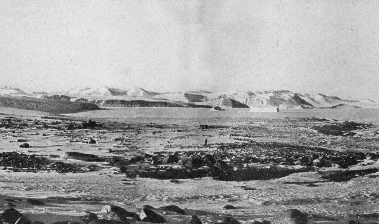 A Panorama Of Cape Roberts Looking North