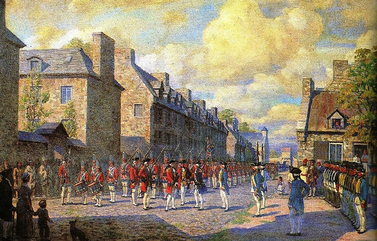 Surrender of Montreal in 1760