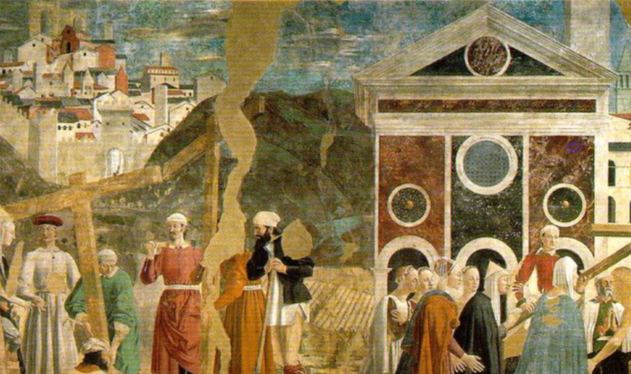 From the legend of the saints on the determination of the true cross