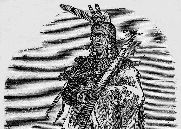 Ottawa War Chief, Book Illustration