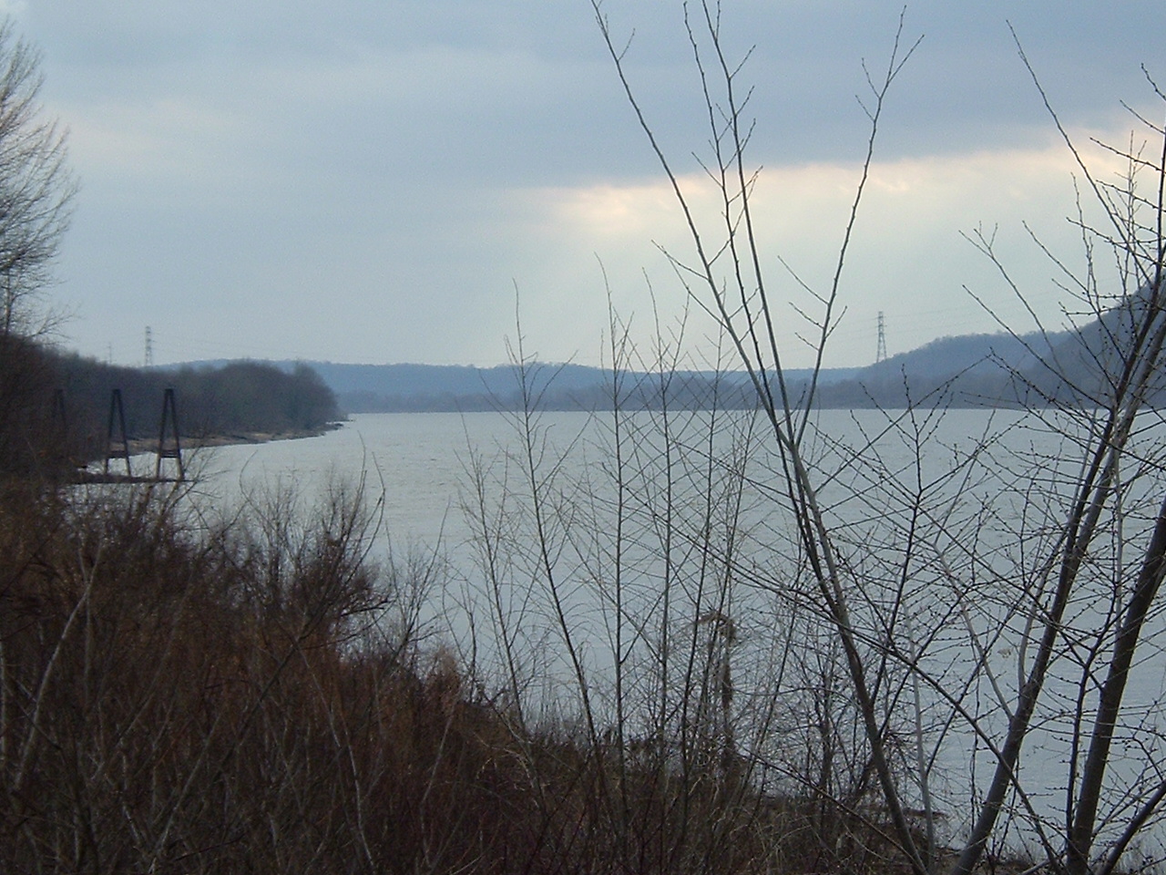 The Ohio River From The Farnsley Moorman Landing