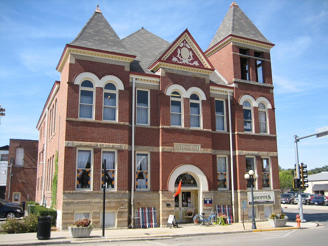 Pontiac City Hall and Fire Station, Pontiac Illinois
