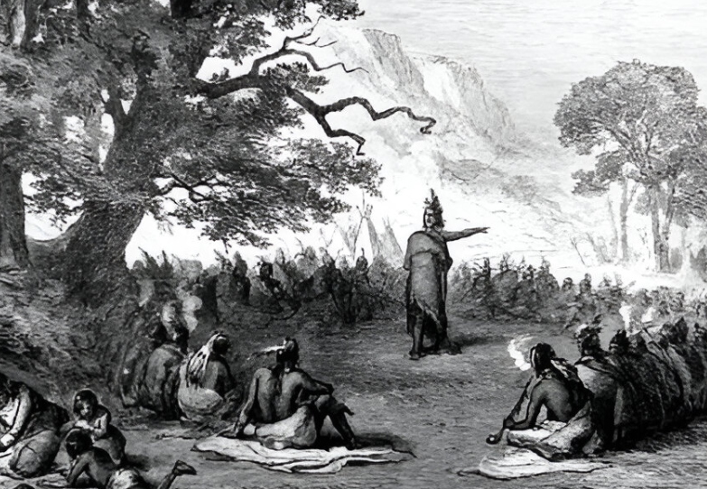 Pontiac urged listeners rise up against the British