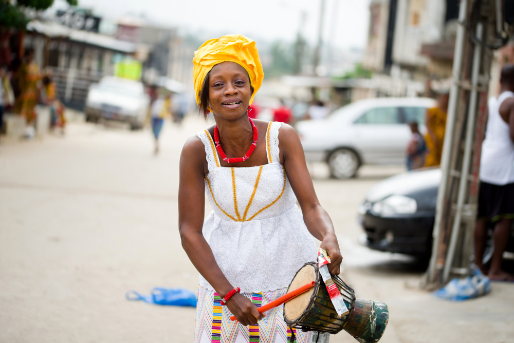 Young Ivorian woman