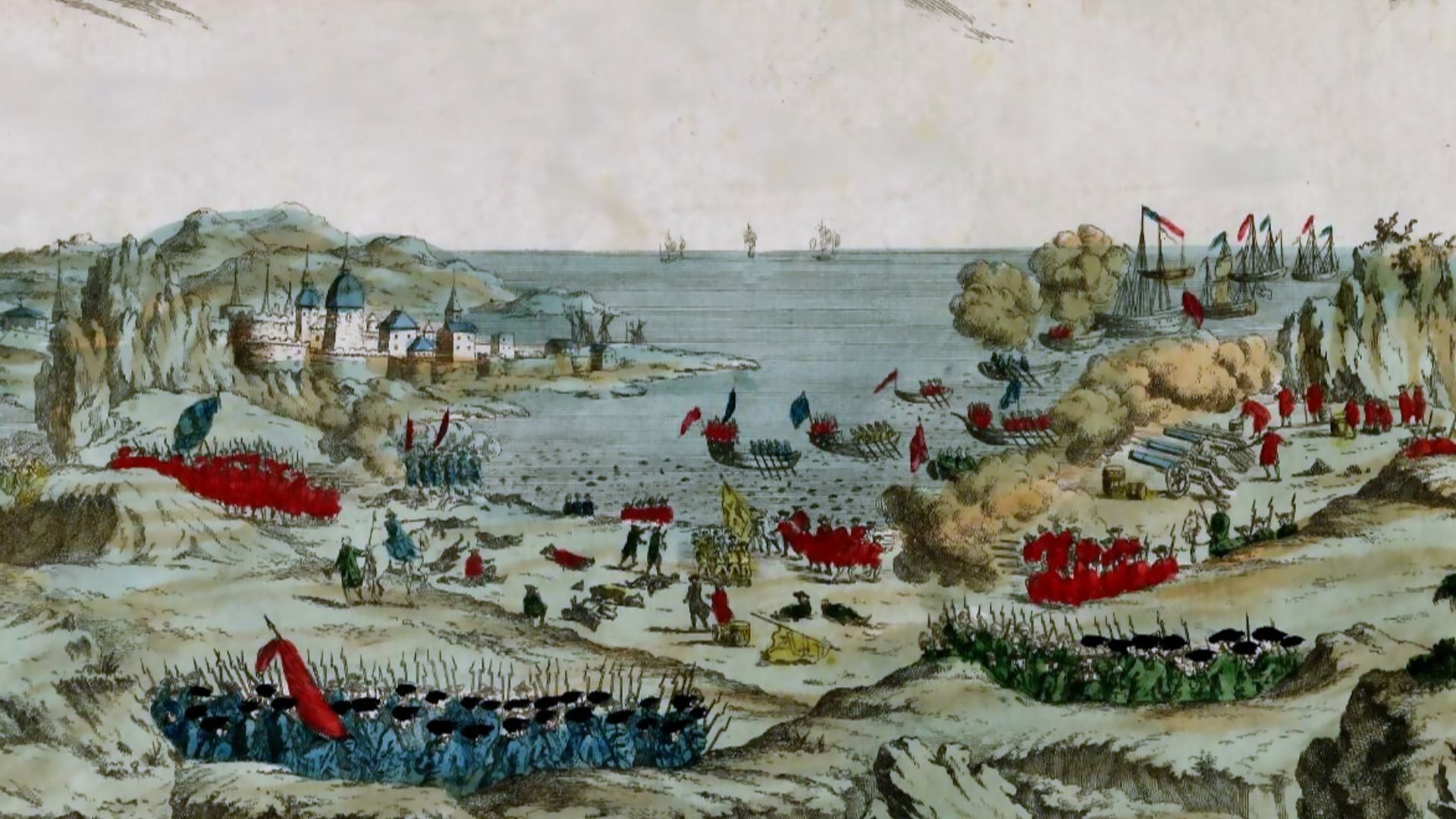 File:Vue de la descente a Terre Neuve par le chevalier de Ternay en 1762.jpg