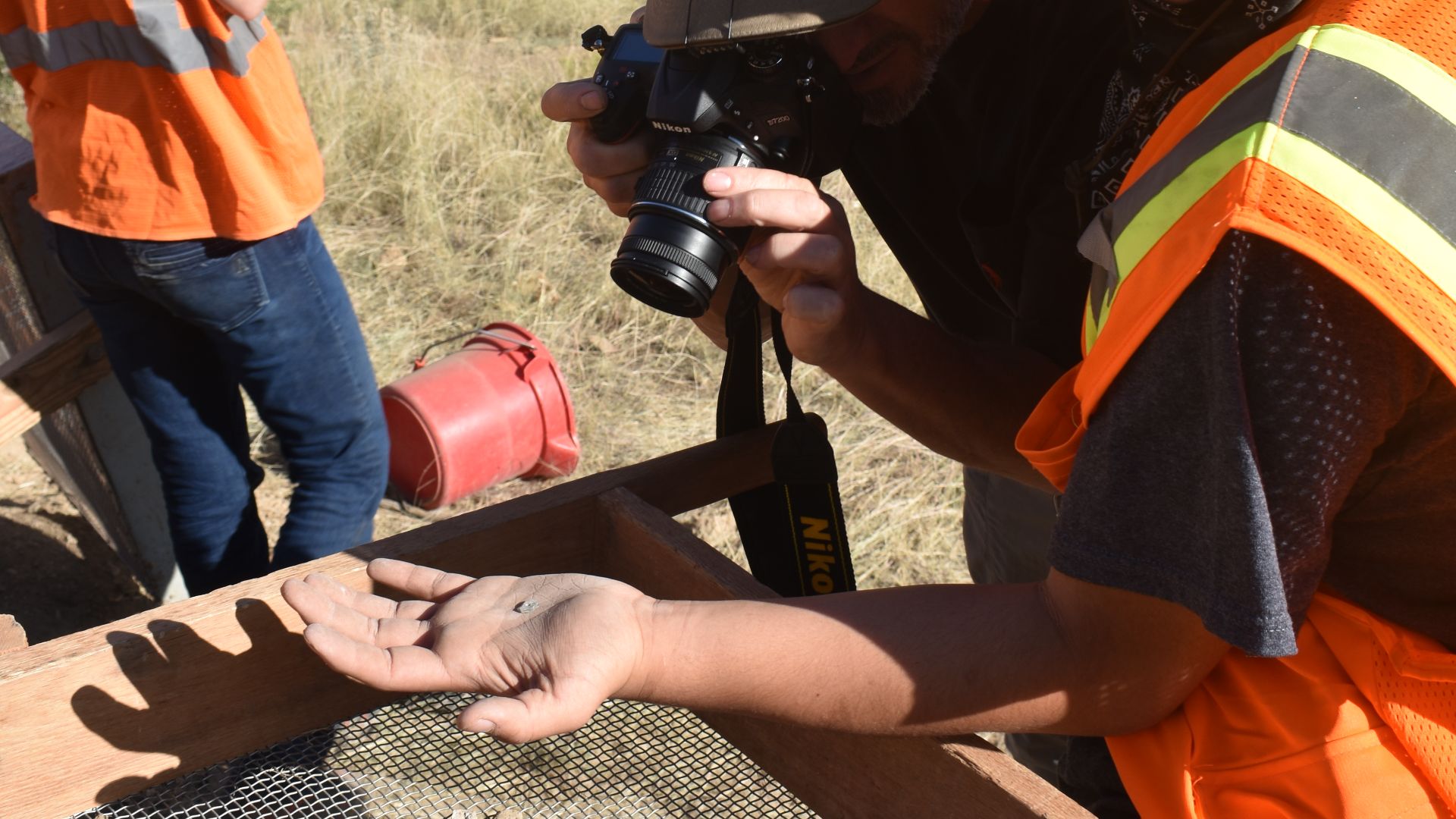 File:Photographing collected pieces (37329565195).jpg