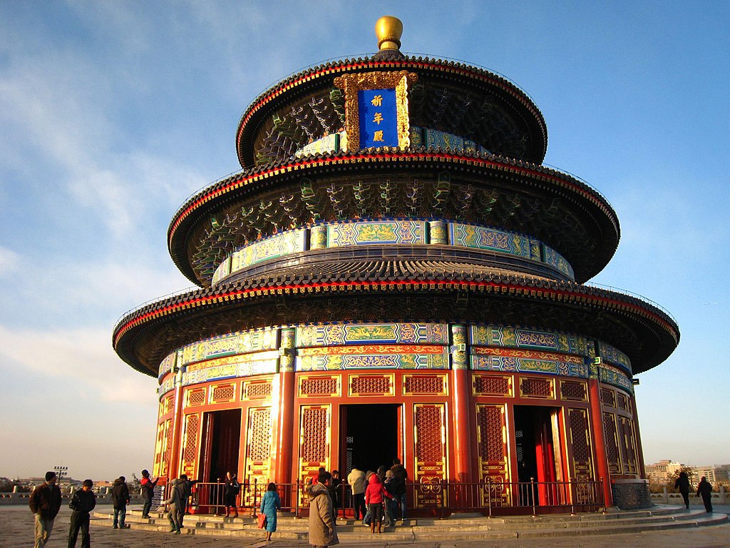 The Temple of Heaven in Beijing, China.